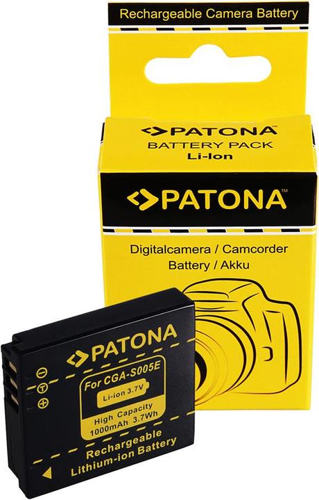 Produktbild Patona Akku f. Panasonic CGA-S005E (Kamera Akku)