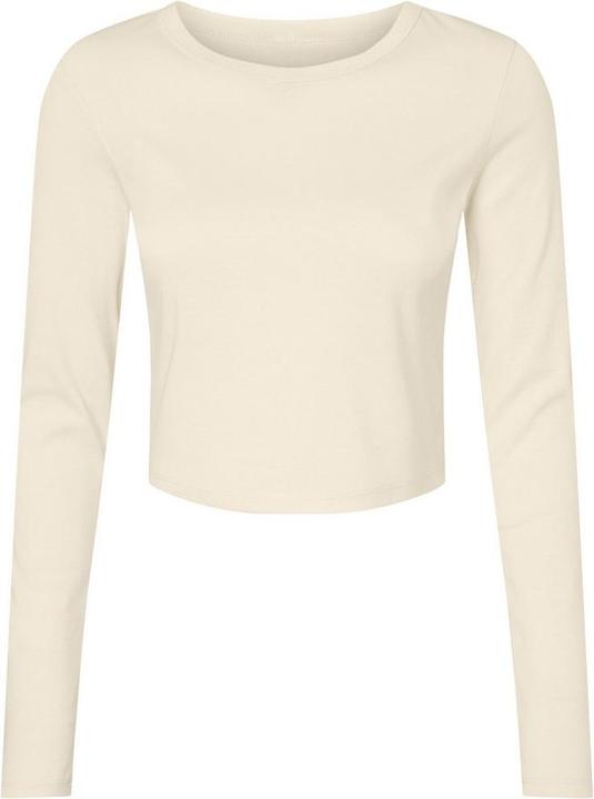 Bella Canvas Kurzes Top Langärmlig