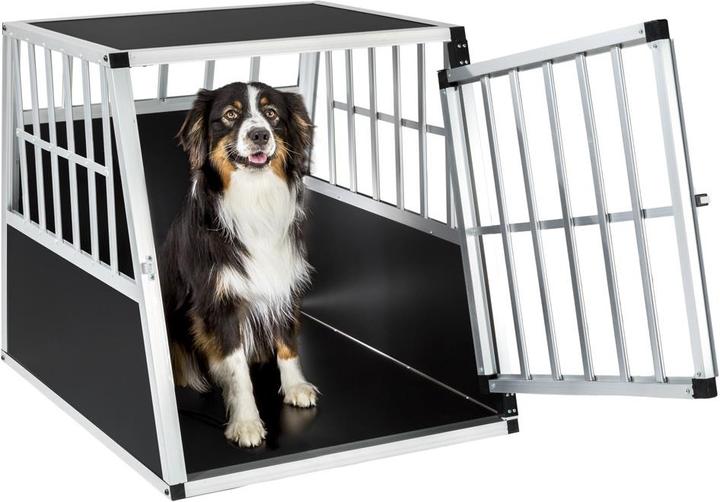 Image du produit tectake Boîte de transport pour chiens (Chien, Fermeture de sécurité)