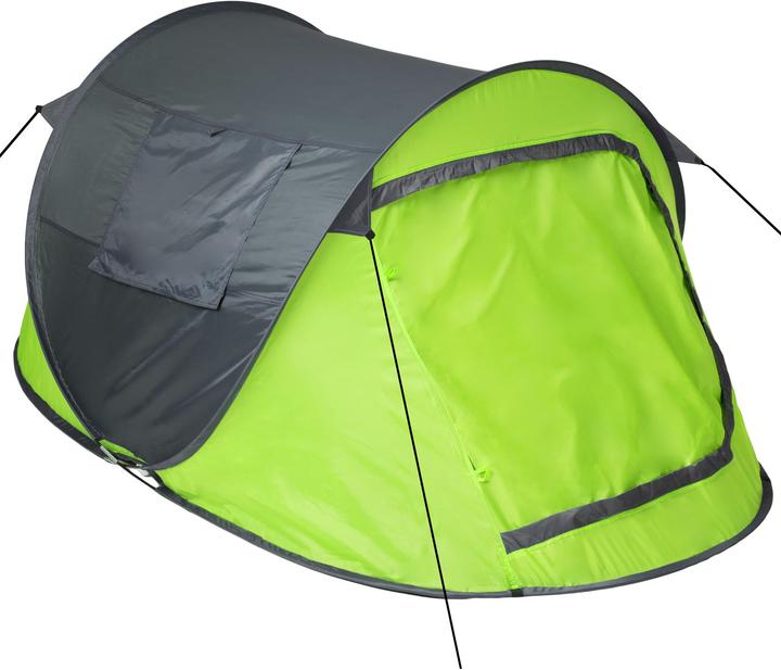 Actual product image tectake Pop-Up Throw Tent (Pitching tent, 1.50 kg, 2 persons)