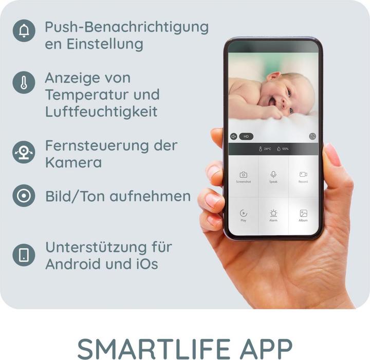 Image du produit Alecto Smartbaby10 (Vidéo et audio, 50 m)
