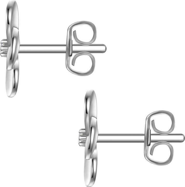 Actual product image Rafaela Donata Ladies earrings flower sterling silver - 35418 (Sterling Silver)