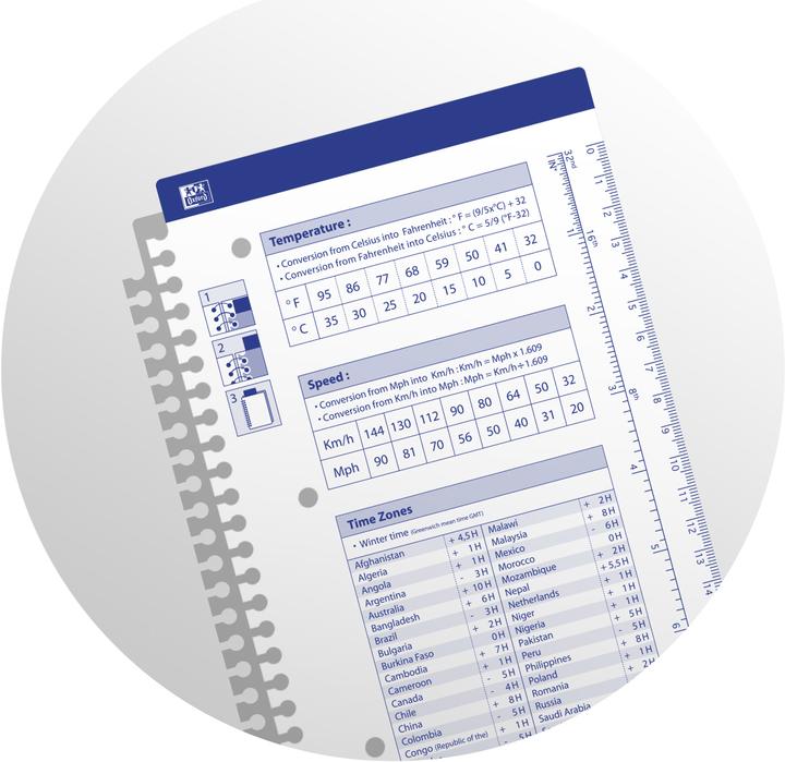 Actual product image Oxford Activebook Student (A4+, Checked, Hardcover)