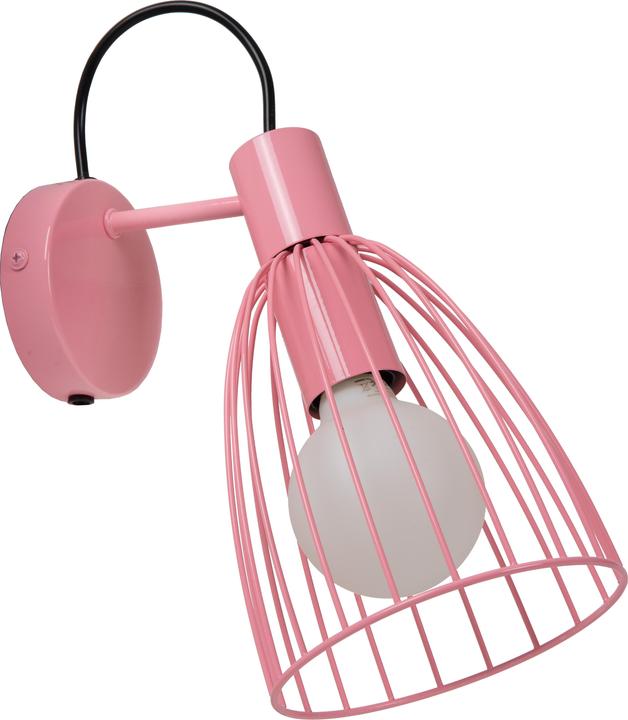 Immagine prodotto Lucide MACARONS - Lampada da parete - 1xE27 - Rosa 74217/01/66 (E27)