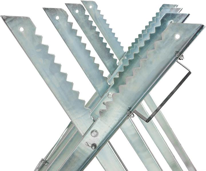 Produktbild tectake Holzsägebock (80 cm, 84 cm)