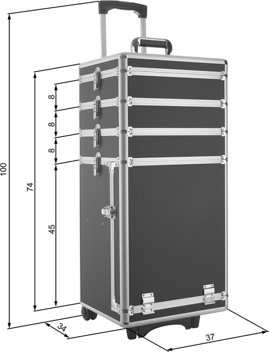 Immagine prodotto tectake Carrello cosmetico