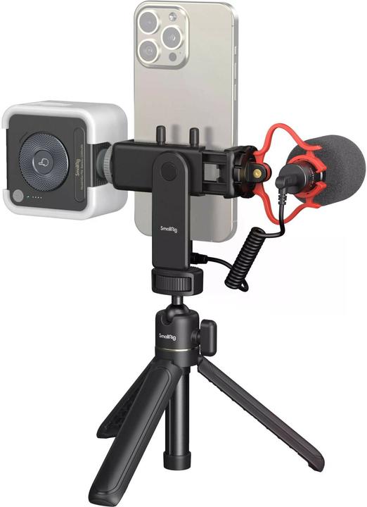 Immagine prodotto SmallRig Treppiede Smartphone Vlog Kit VK-50 (Metallo, Materiale sintetico)