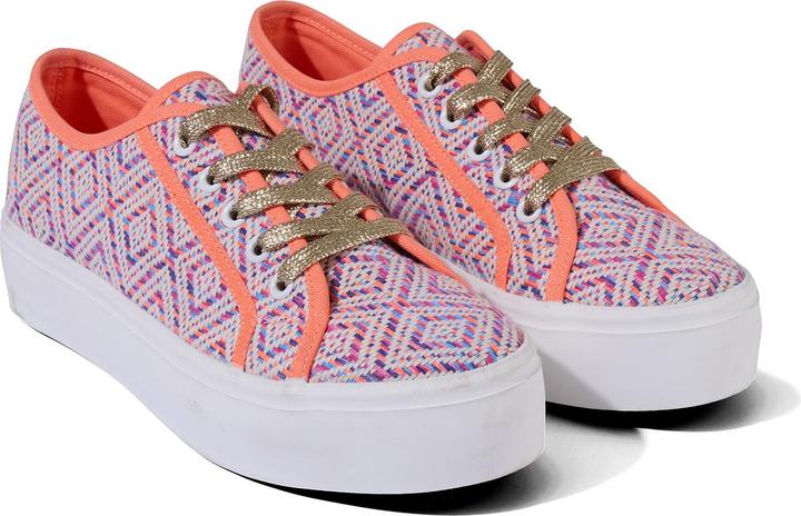 Actual product image Joe Browns Aztec Patterned Chunky Platform Trainers (39)