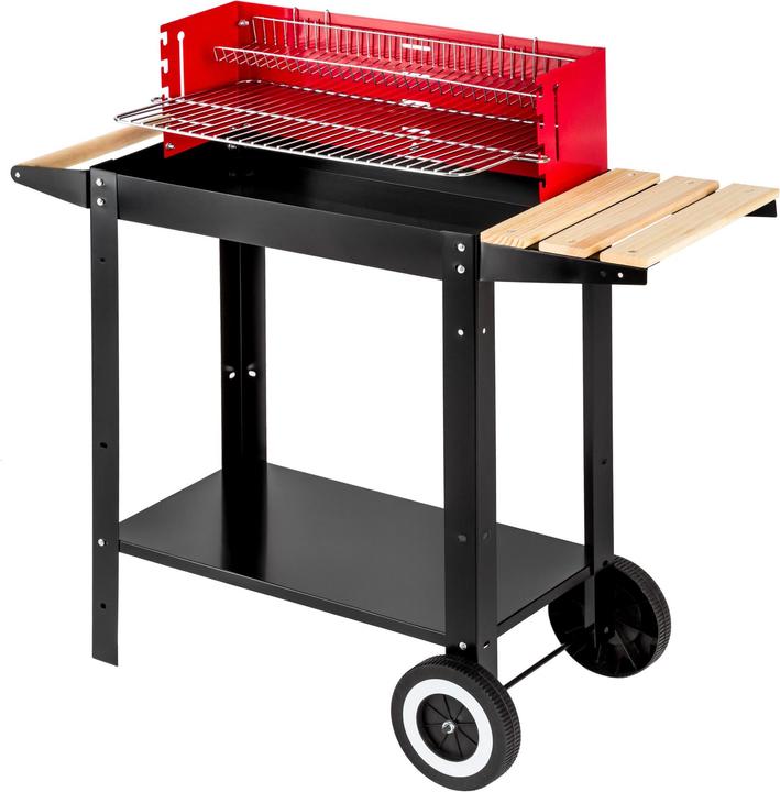 Image du produit tectake Barbecue Chariot à 2 Roues (49 cm)