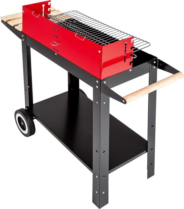 Image du produit tectake Barbecue Chariot à 2 Roues (49 cm)