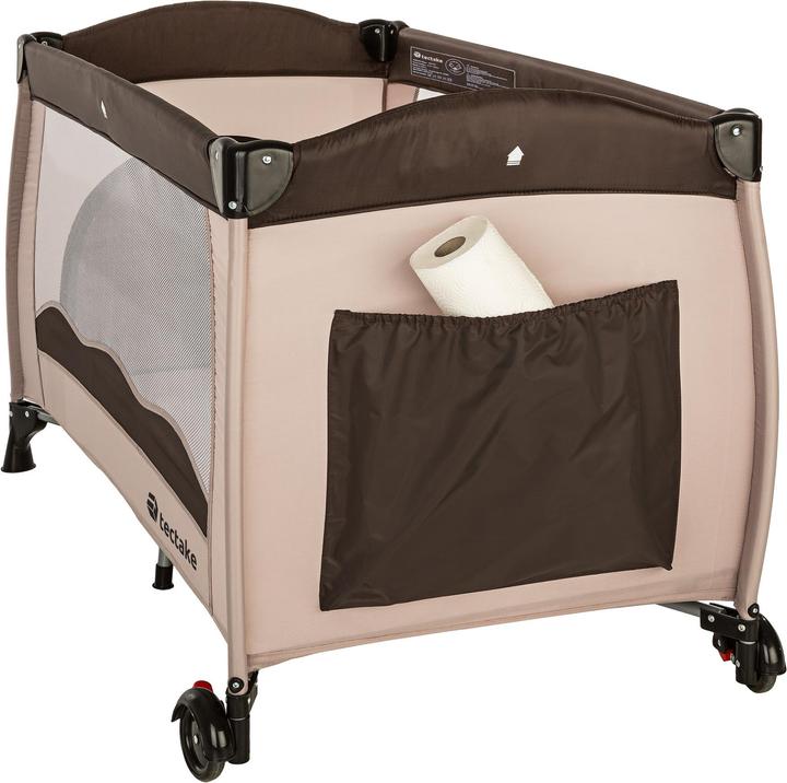 Produktbild tectake Kinderreisebett mit Transporttasche