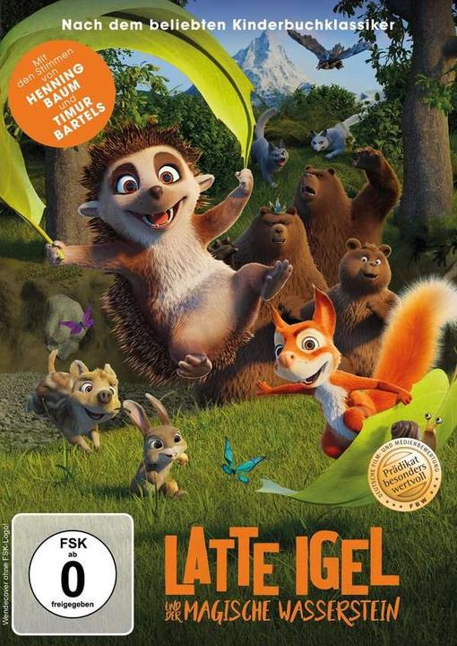Produktbild Plaion Latte Igel und der magische Wasserstein (DVD) (Verkauf) (DVD, 2020, Englisch, Deutsch)