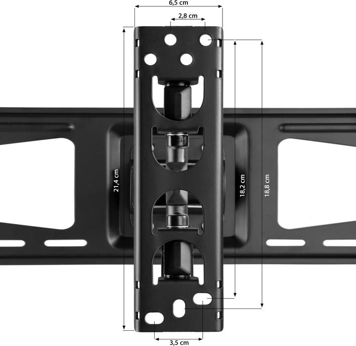 Actual product image tectake TV wall mount (Wall, 55", 50 kg)