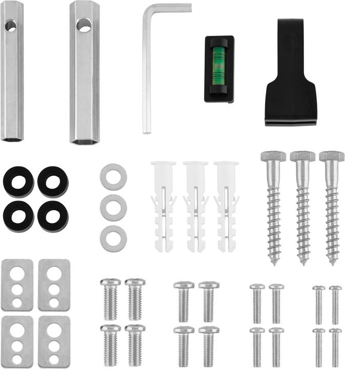 Actual product image tectake TV wall mount (Wall, 55", 50 kg)