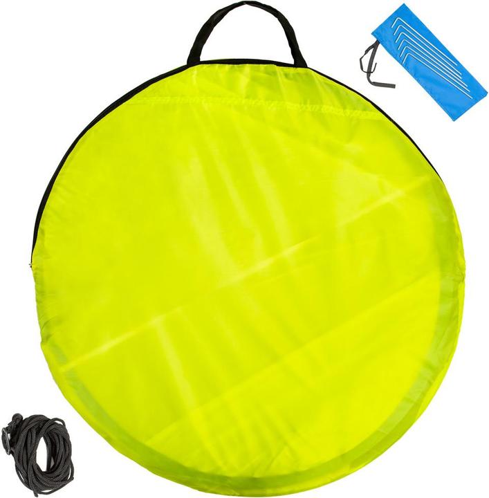 Produktbild tectake Pop-Up Strandmuschel Jasmin (Strandzelt + Strandmuschel, 1.20 kg, 2 Personen)