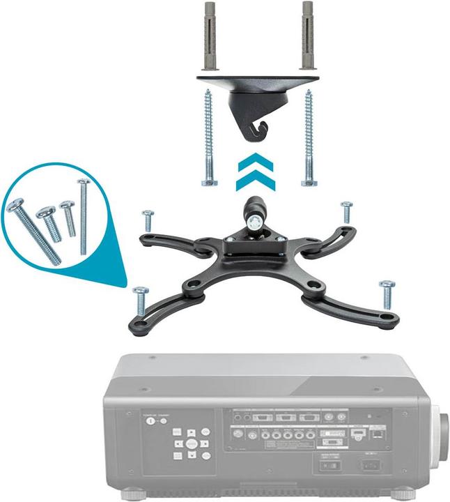 Produktbild tectake Deckenhalterung (Decke)