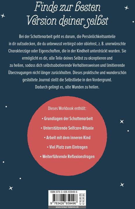 Produktbild Shadow Work - das Selbstliebe-Journal (Deutsch, Latha Jay, Valerie Inez, Nele Boysen, 2024)