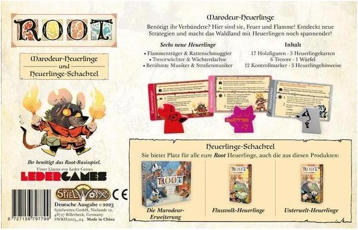Actual product image Spielworxx SPWD0011 - Root - Marauder's Wages and Wages Box (DE Expansion) (German)