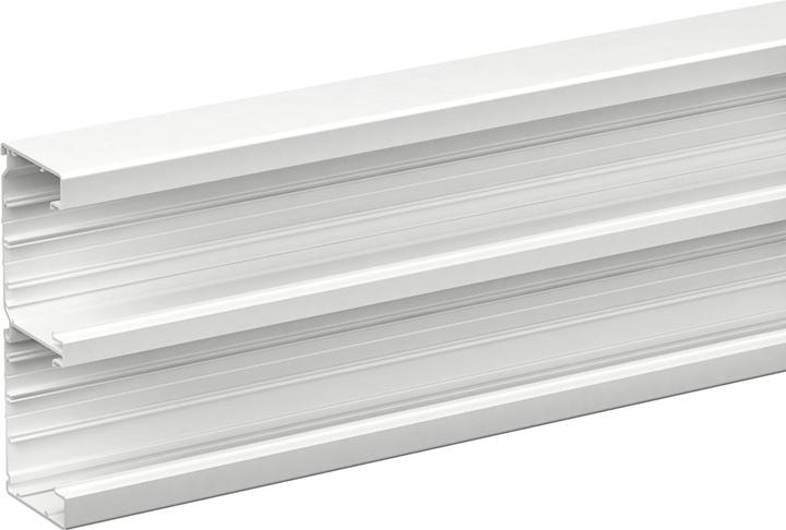 Image du produit Schneider Electric SE 5514003 INKA 217-2/72 Partie inférieure 2500mm aluminium blanc RAL9016 (Trou de câble, 250 cm)