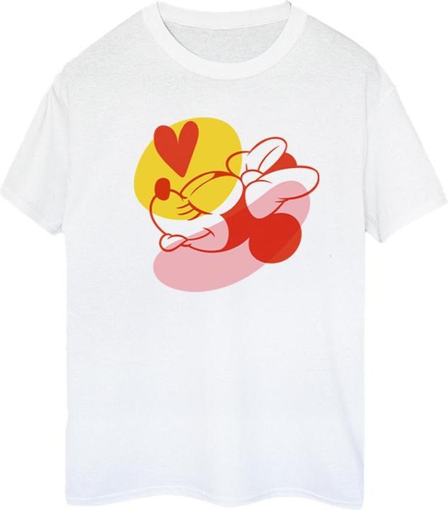 Disney Minnie Mouse Tongue Heart TShirt (L)