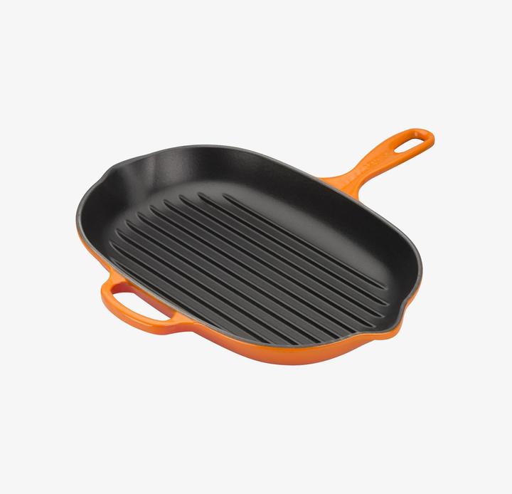 Image du produit Le Creuset Signature (32 cm, Poêle à grillades, Fonte)