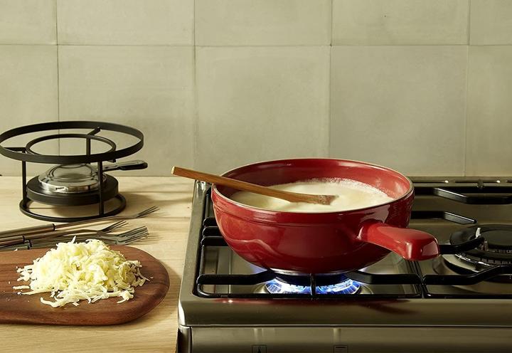 Produktbild Emile Henry 8-teiliges Fondue-Set Grand Cru (Fondue Bourguignonne, Käsefondue, Schokoladenfondue, Fondue Chinoise)