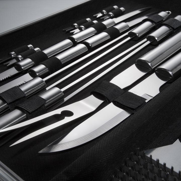 Produktbild tectake Grillbesteck