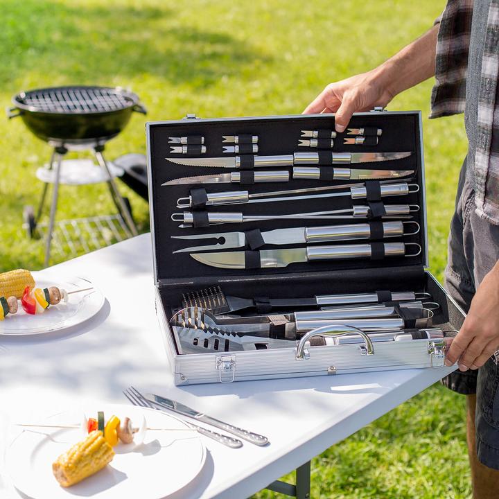 Produktbild tectake Grillbesteck