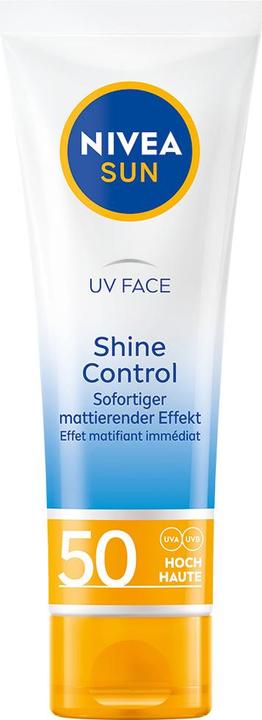 Actual product image NIVEA Sun UV Face Shine Control (Sun cream face, SPF 50, 50 ml, 69 g)