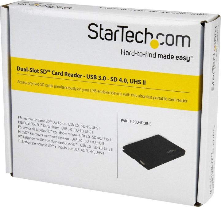 Actual product image StarTech Dual Slot SD Card Reader (USB 3.0)