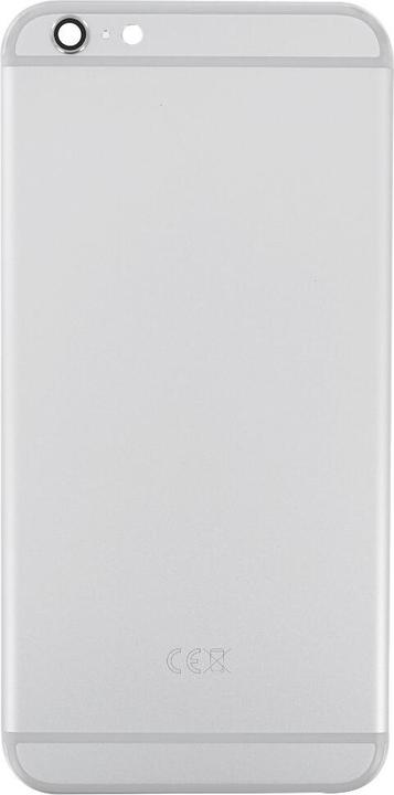 Produktbild OEM Ersatz iPhone 6 Plus Rückseite Silber, ohne Logo (Apple iPhone 6 Plus)