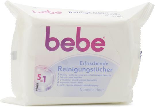 Bebe pflegende Reinigungstücher normale Haut 5in1 (Reinigungstücher)