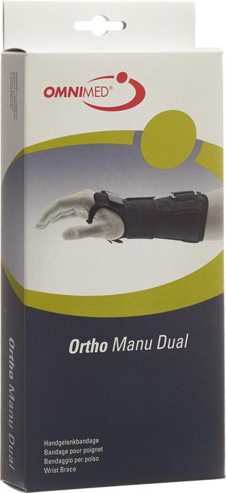 Produktbild Omnimed Ortho Manu Dual Handgelenkba L schwarz (L)