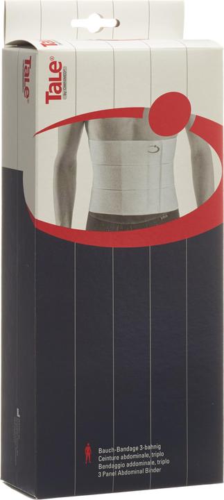 Tale Bauchbandage 22.5 <110cm 3-bahn weiss (S)