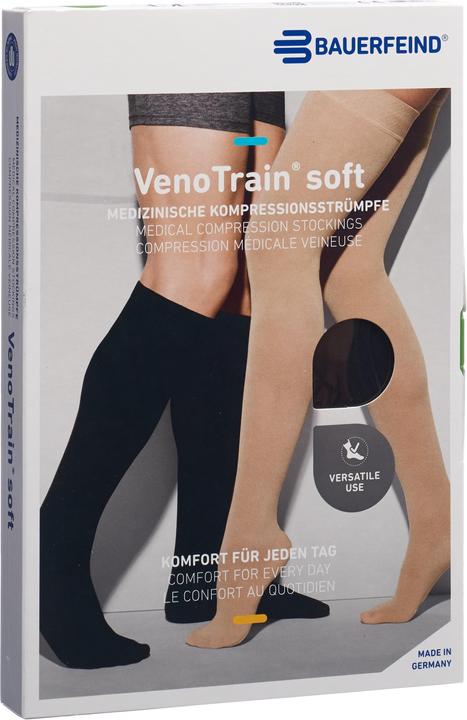 Produktbild Veno Train SOFT A-D KKL2 S normal/short geschlossene Fussspitze schwarz (S)