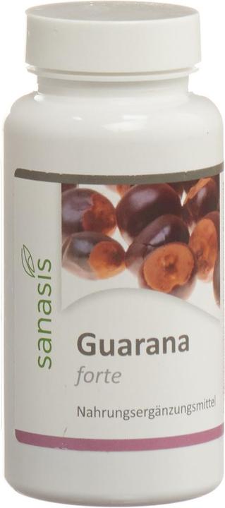 Actual product image Sanasis Guarana forte capsule (100 Piece, Capsules, 85 g)