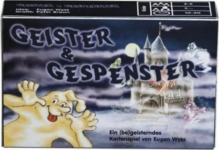 Produktbild ADL41027 - Geister & Gespenster - Kartenspiel (GB, DE, FR, IT), für 2 bis 6 Spieler, ab 5 Jahren (Spanisch)
