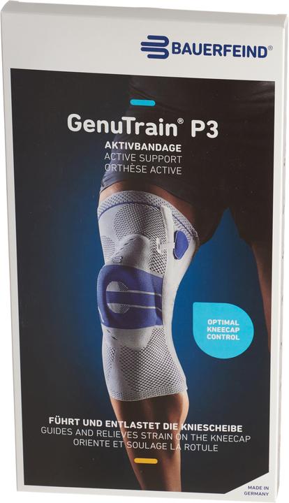 GenuTrain P3 Aktivbandage Grösse 5 rechts titan (5)