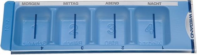 Actual product image Sahag Medication daily dispenser Picolo