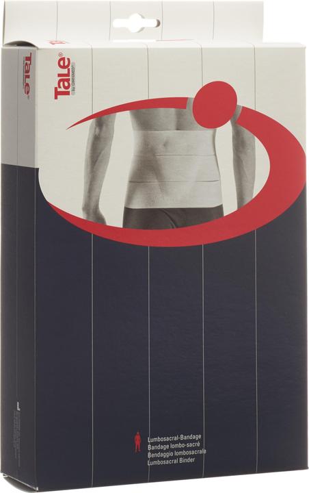 Tale Lumbosacral Bandage 22.5/111-150cm Pelotte weiss (116, 128, 140)
