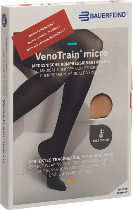 Produktbild Veno Train MICRO A-D KKL2 L normal/long offene Fussspitze creme (L)