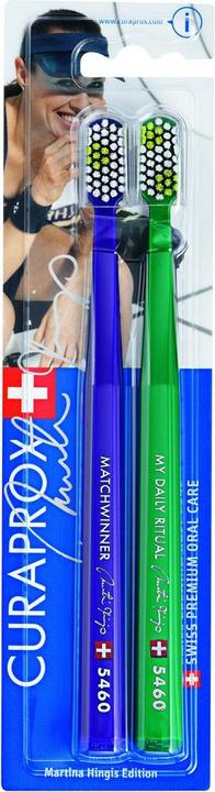 Actual product image Curaprox CS 5460 Double Pack Martina Hingis B (Soft, 2 x)
