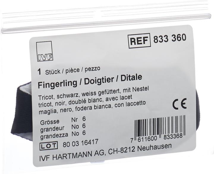 IVF Hartmann Däumling Tricot Grösse 6 schwarz (6)
