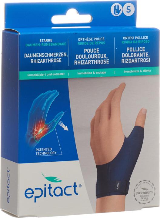 Epitact starre Daumen-Ruhebandage S links (S)