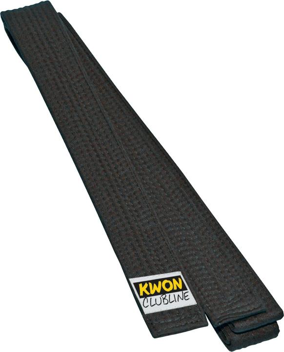 Produktbild Kwon Schwarzer weicher Gürtel budō (170)