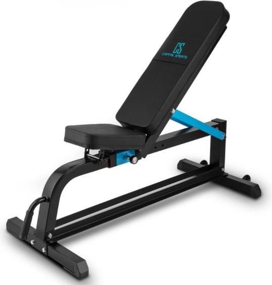 Immagine prodotto Capital Sports Panca per pesi Adjustar regolabile in acciaio da 300 kg, nero