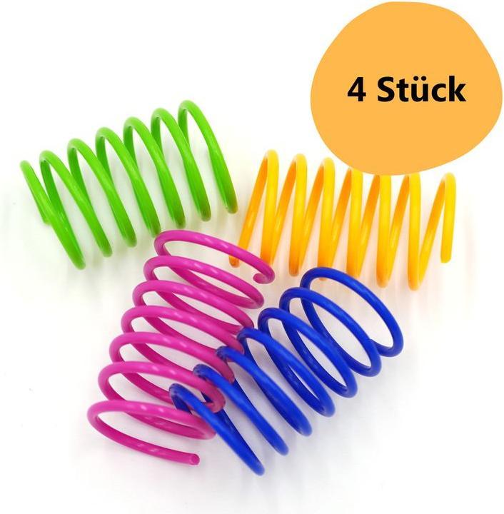Image du produit Hermex Ressorts en spirale Jouet pour chats Jeu d'adresse Jouet à ressorts