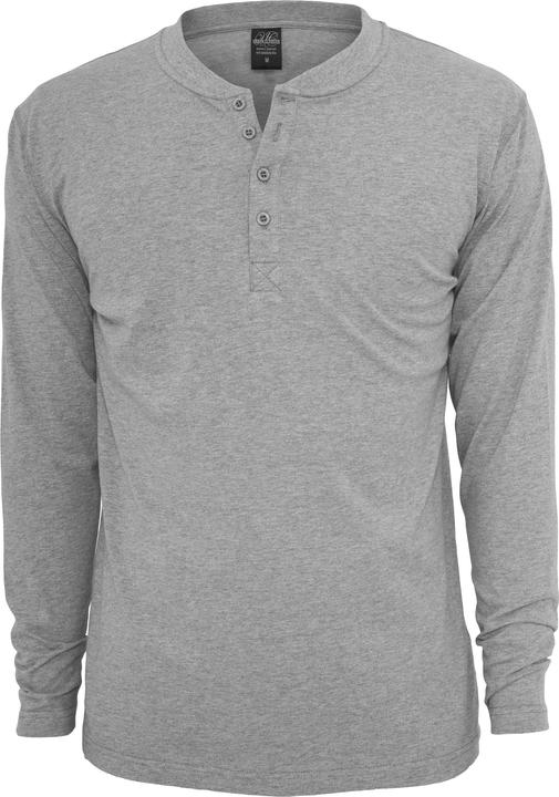 Urban Classics Basic Henley L/S Tee (XS)
