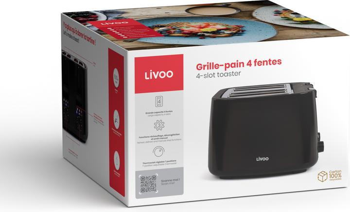 Produktbild Livoo Toastautomat (EU-Stecker)