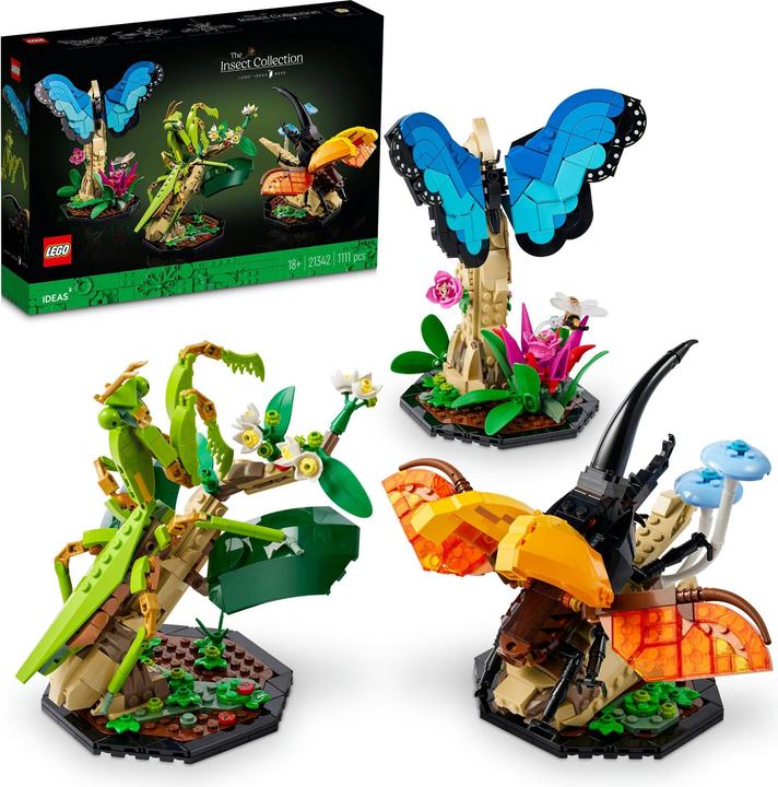 Image du produit LEGO La collection d'insectes (21342, LEGO Ideas)